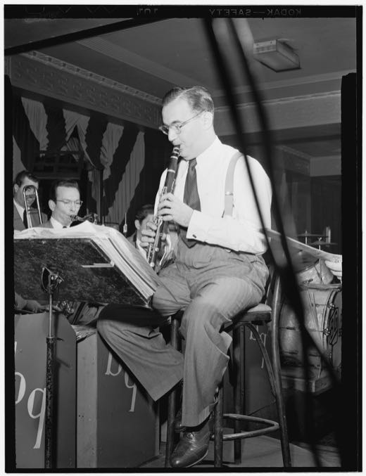 Portrait of Benny Goodman