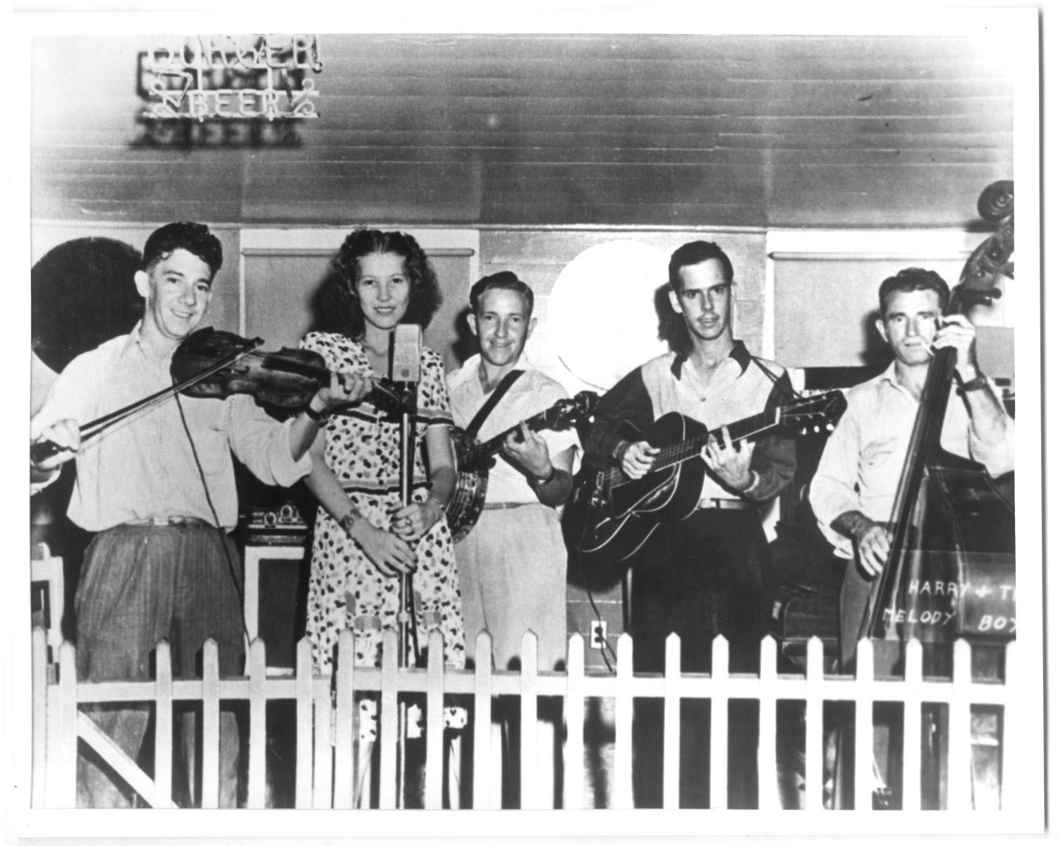Photo of Harry Choates and his band